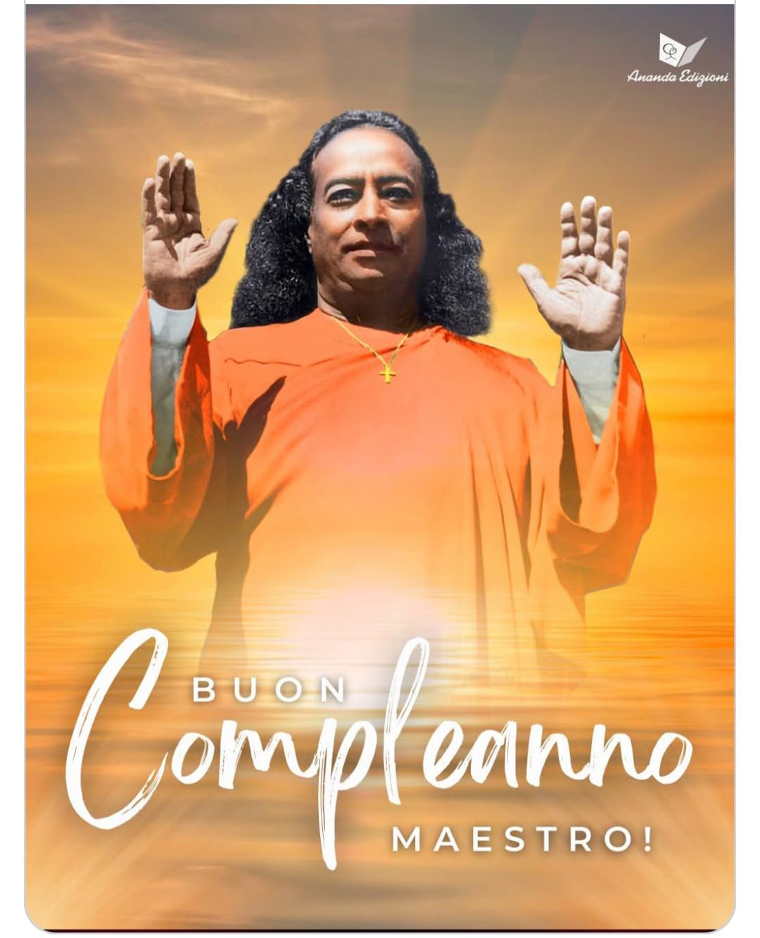 “Anche se non ci vediamo, ricordate che sto lavorando per voi in un altro luogo.
Non vi aiuterebbe essere neccessariamente sempre con me.
Riceverete di più meditando profondamente …